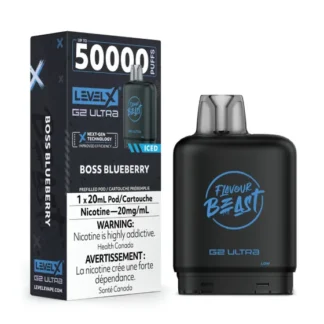 Level X Flavour Beast G2 Ultra 50K Pod – Boss Blueberry Iced