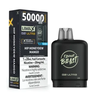Level X Flavour Beast G2 Ultra 50K Pod – Hip Honeydew Mango Iced