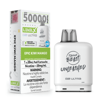 Level X Flavour Beast Unleashed G2 Ultra 50K Pod – Epic Kiwi Mango Iced
