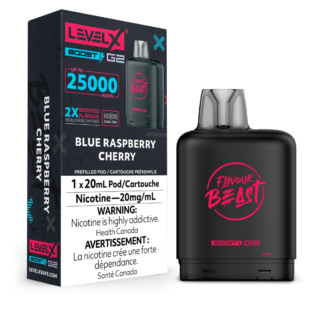 Level X Flavour Beast G2 Boost 25K Pod – Blue Raspberry Cherry