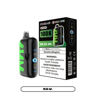 OXBAR x Rocky Vapor G100K – MDW