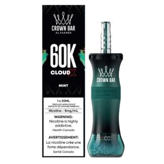 Al Fakher Crown Bar Cloud X 60K – Mint