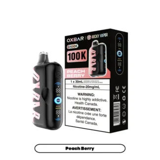 OXBAR x Rocky Vapor G100K – Peach Berry
