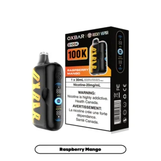OXBAR x Rocky Vapor G100K – Raspberry Mango
