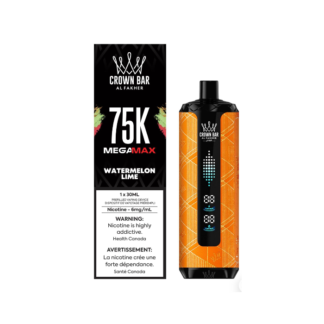 Al Fakher Crown Bar Mega Max 75K – Watermelon Lime
