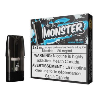 STLTH Monster E-Liquid Pod Pack – Ice Mint