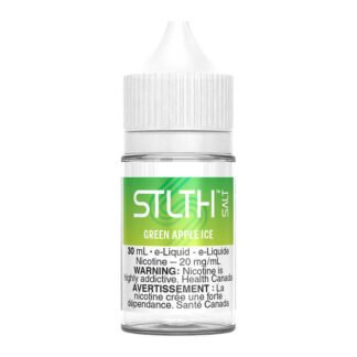 STLTH Salt Nic E-Liquid – Green Apple Ice 30ml
