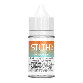 STLTH Salt Nic E-Liquid – Juicy Peach Ice 30ml