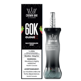 Al Fakher Crown Bar Cloud X 60K – Watermelon Kiwi